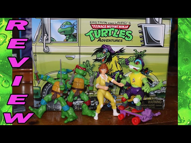 NEW Teenage Mutant Ninja Turtles Comic Heroes Adventures Figure 4 Pack Review