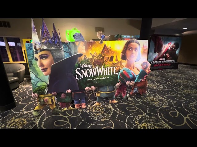 Snow White Movie Display 2025