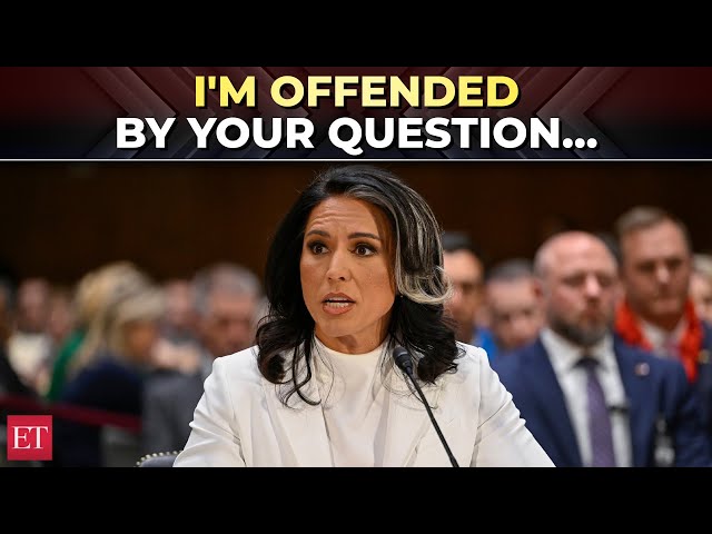 'I'm offended by your question…': Tulsi Gabbard's heated exchange with Sen. Moran at Senate hearing