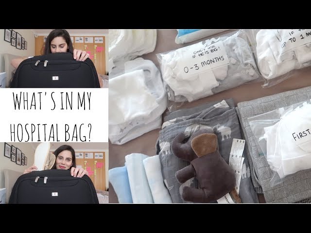 WHAT'S IN MY HOSPITAL BAG | WHAT TO PACK