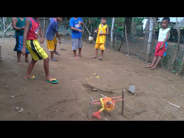 "Target Stick Game" Larong Goma / Larong Pinoy / Filipino Childhood Game