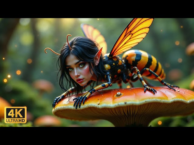 Hybrids: 4K AI Music Video Animated Film Beautiful Human Hybrids