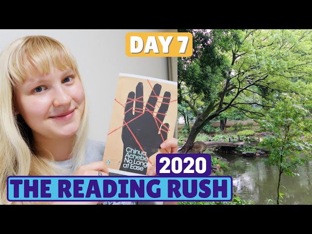 🌟The Reading Rush 2020 Reading Vlog 📚 Day 7 🌿🌞