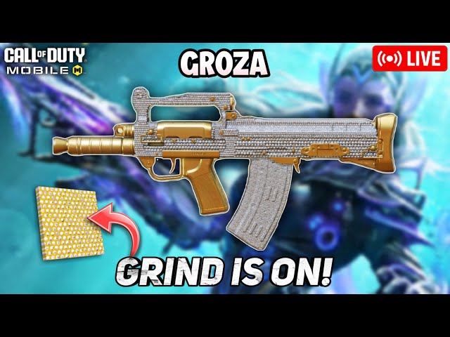 🔴STRANGE IS LIVE - New Groza Live Diamond Grind💎