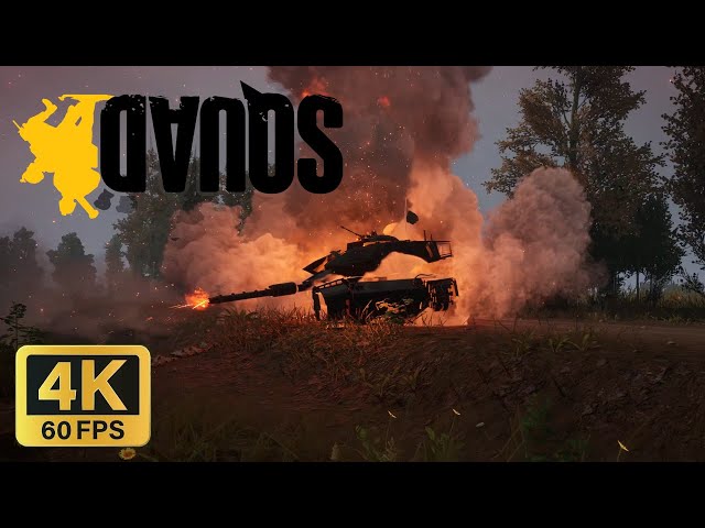 Vehicles Go BOOM BOOM | Squad Down Under Experience [ULTRA 4K]