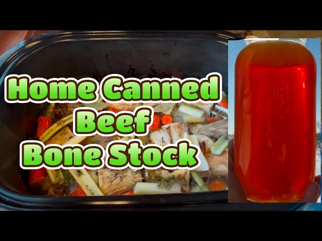 Let’s Can: Home Canned Beef Bone Stock! Exactly Why We Check And Recheck Our Jars And Their Rims!!