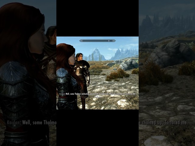 How did you meet #skyrim #skyrimanniversaryedition #gamingshorts