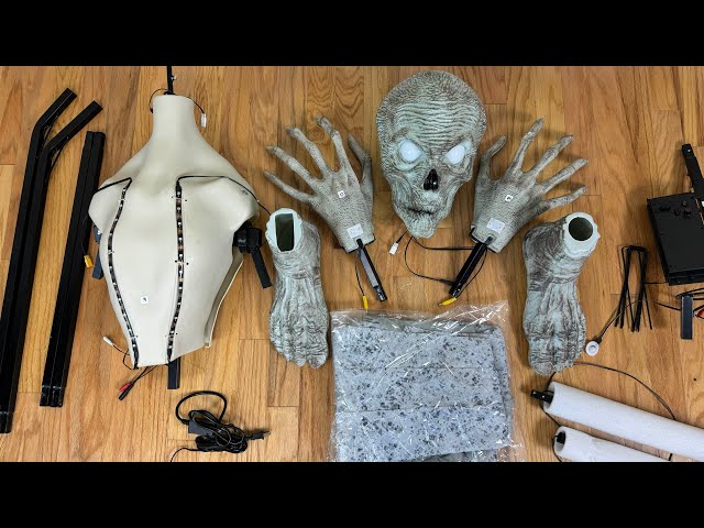 Giant Death Ray Animatronic 2024 Spirit Halloween Unboxing & Demo