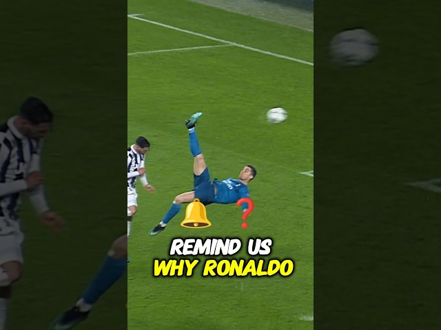 When Ronaldo Defied Physics: The Mortal Flick ! 😱🔥 #football #shorts