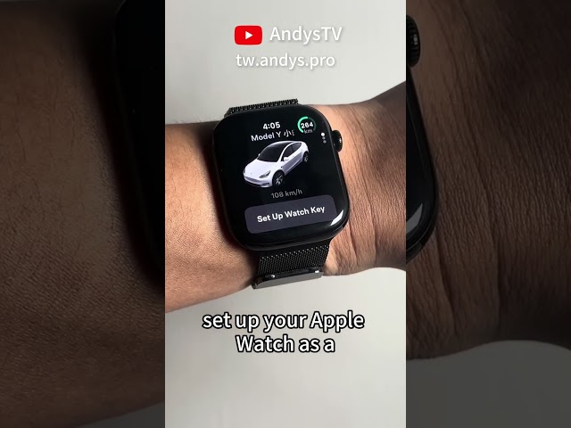 Tesla App on Apple Watch Series 10 as Car Key! No More Car Keys! 2025 GAME CHANGER!