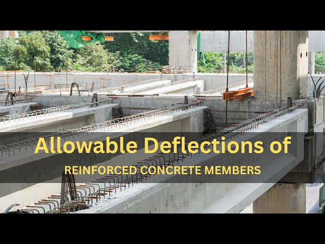 Allowable Deflections of reinforced concrete members