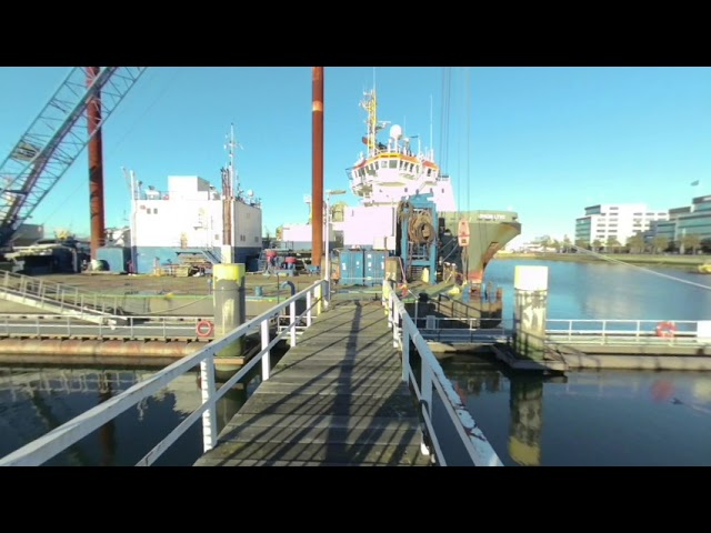 Waalhaven Rotterdam in 3D 180VR