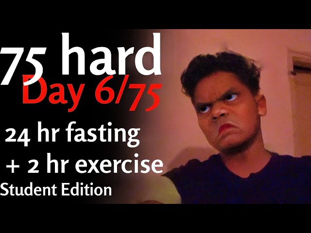 🌟 Day 6/75 Hard  Vlog  | Friend Party 🎉 + 24 Hr fasting **only water** + 2 hr Exercise ⚡️