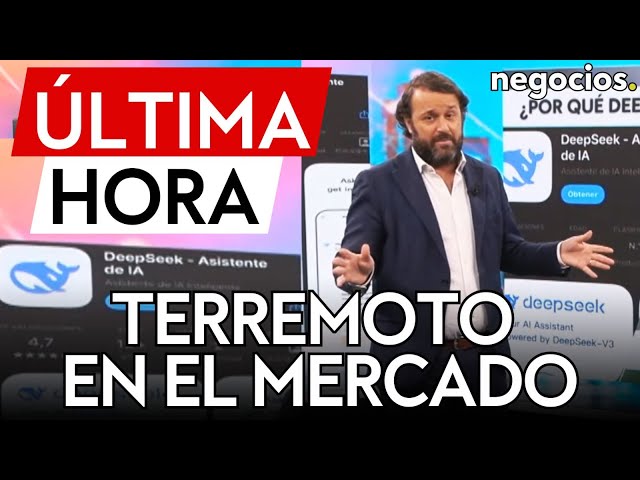 ÚLTIMA HORA | Terremoto en el mercado: DeepSeek podría detonar el gran colapso de las tecnológicas