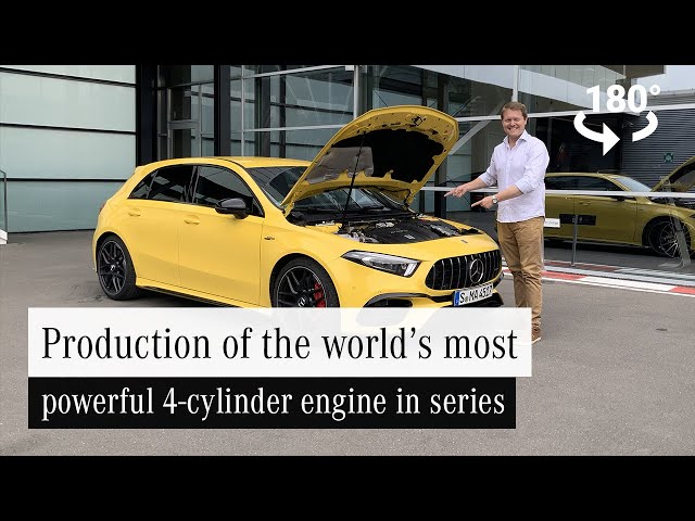 Shmee150 at the Mercedes-AMG High-Performance Turbo Engine Production