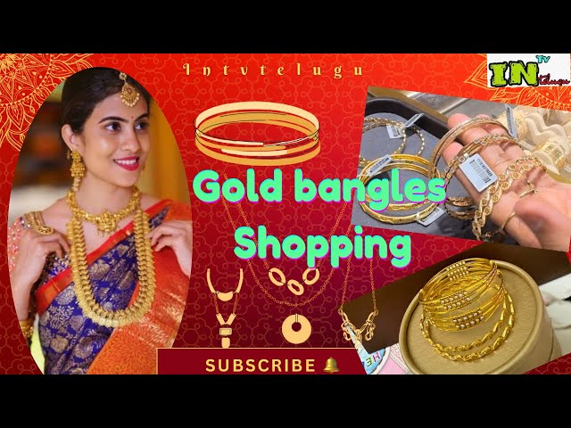 Gold bangles shopping in Dubai ||Gold jewellery shopping in malabar with price || intvtelugu