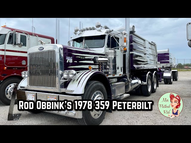 Rod Obbink’s 1978 359 Peterbilt Truck Tour