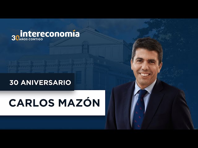 Carlos Mazón, 30 años de Radio Intereconomía: celebrando un legado informativo