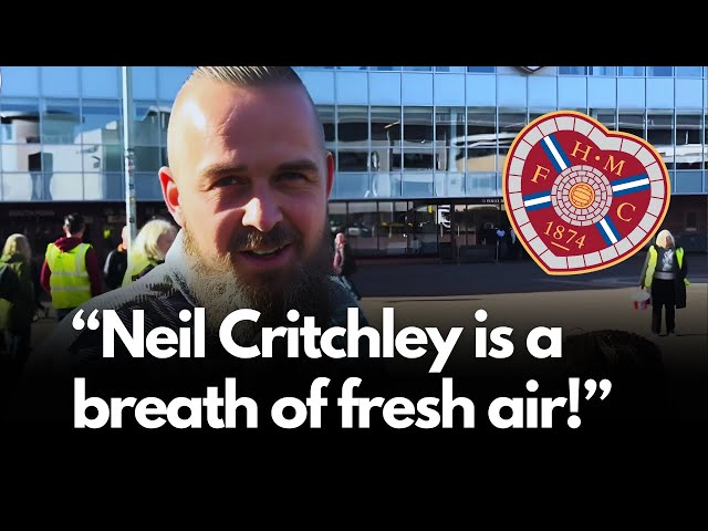 What do HEARTS FANS think of Neil Critchley?