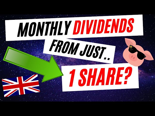 Get Paid UK Dividends Every Month From Just One Share!