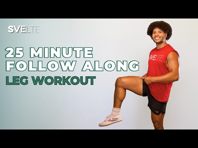 25 Minute Follow Along Leg Workout | At-Home | No Equipment