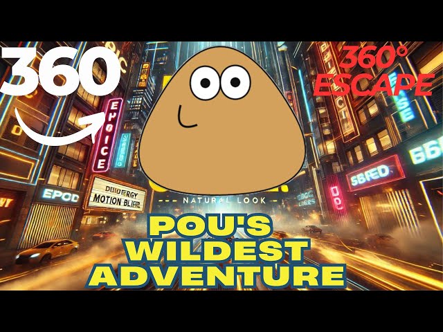 🔥 POU’S BIGGEST ESCAPE in 360° VR! | Can He Survive Little Chick City