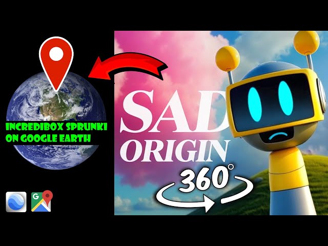 360° VR Fun Bot & Garnold Having Fun - Incredibox Sprunki on Google Earth!