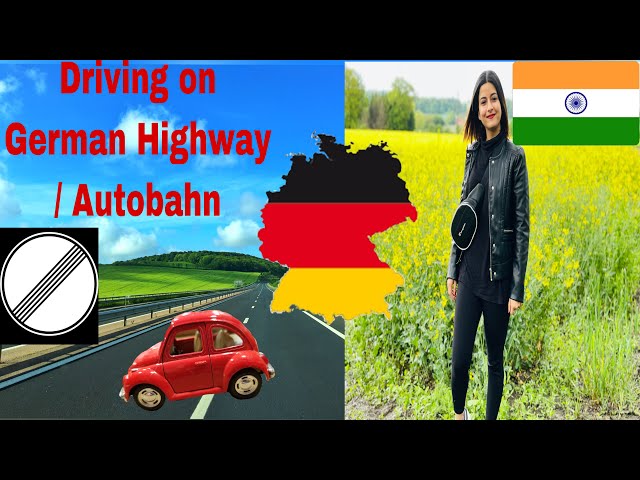 Driving On German Highway/ Autobahn |kya ye sach hai| Virtual | Dekho kaisa hai Germany Ka Highway