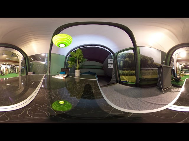 Outwell Broadlands 6A 6 sleeper Tent - 360 interior - Taunton Leisure