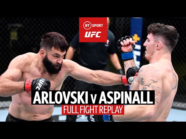 Tom Aspinall is legit! Andrei Arlovski v Tom Aspinall UFC full-fight replay