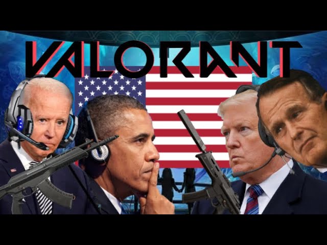 US Presidents Play VALORANT - With Trump, Biden, Obama & Bush