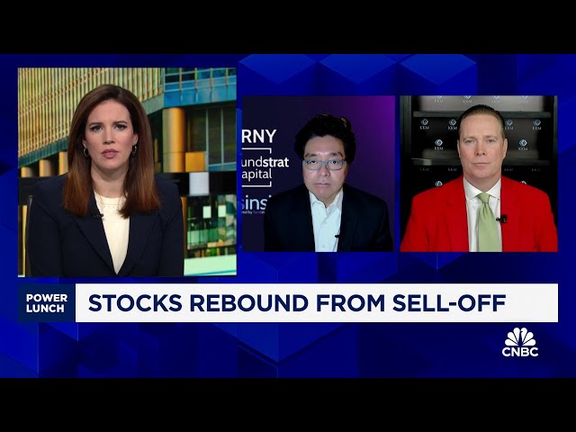 Market dip a buying opportunity, says Fundstrats' Tom Lee