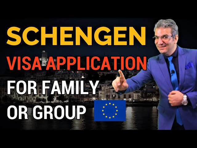 How to Apply for Schengen Visa as a Group or Family