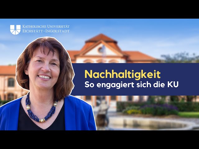 Nachhaltigkeit an der KU: So engagiert sich die Universität