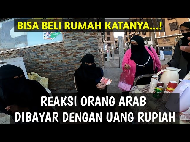 BELANJA PAKAI UANG RUPIAH DI PASAR TRADISIONAL ARAB || BISA BELI RUMAH KATANYA || SOCIAL EXPERIMENT