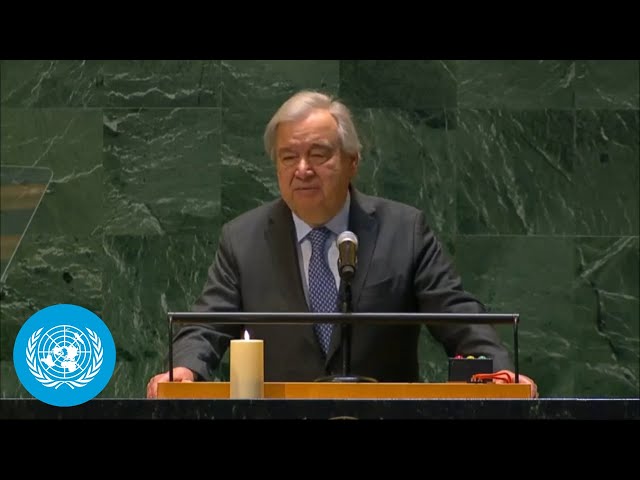 Holocaust Memorial Ceremony: UN Chief's remarks | United Nations