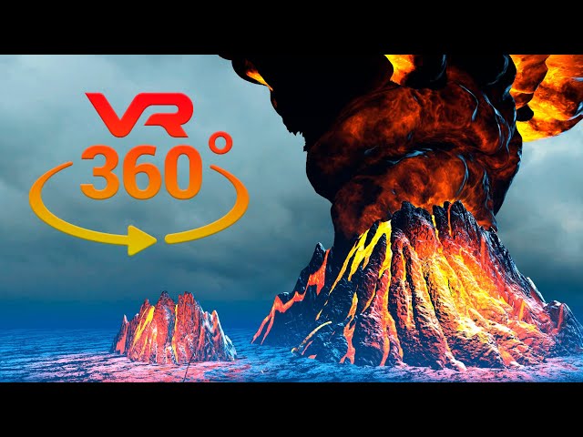 Volcano Eruption VR 360°