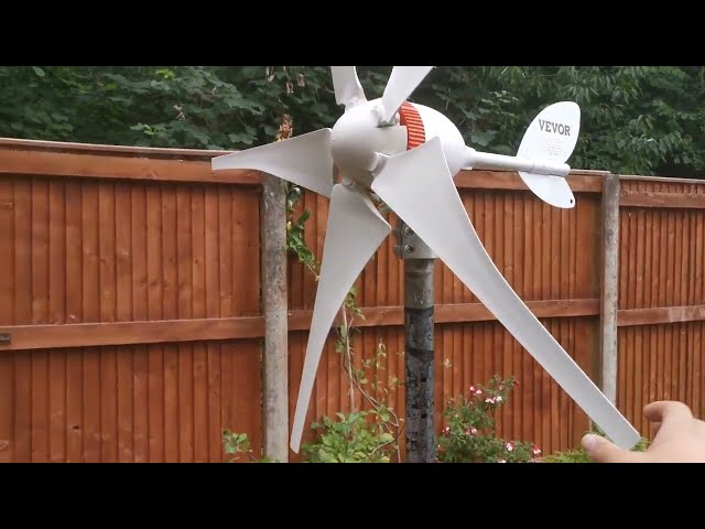 installing a wind turbine at home |  how much power will it make?