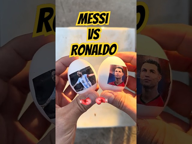 Ronaldo vs Messi | Eggswar