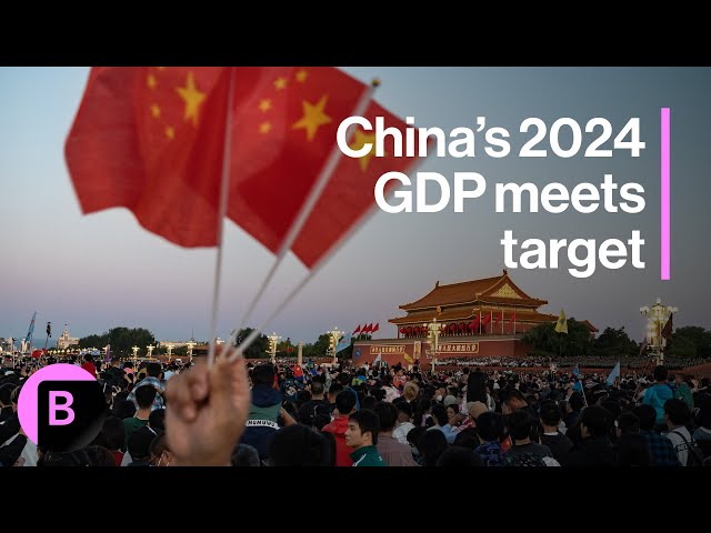 China Hits 5% Growth Goal for 2024 After Stimulus Bump, Export Boom