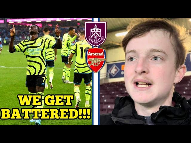 ARSENAL SCORE 5 AT BURNLEY!!! | BURNLEY VS ARSENAL VLOG!!!