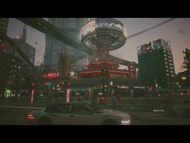 Cyberpunk 2077 Kabuki Market ambience