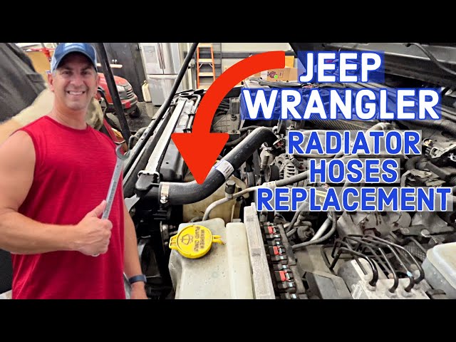 How To Replace The Upper And Lower Radiator Hoses On A Jeep Wrangler