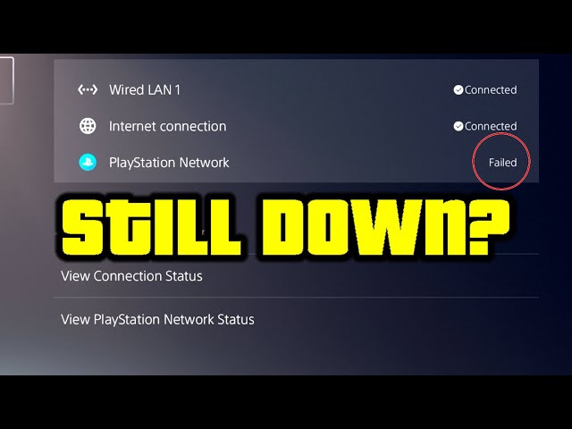 🚨 Playstation Network Still Down?