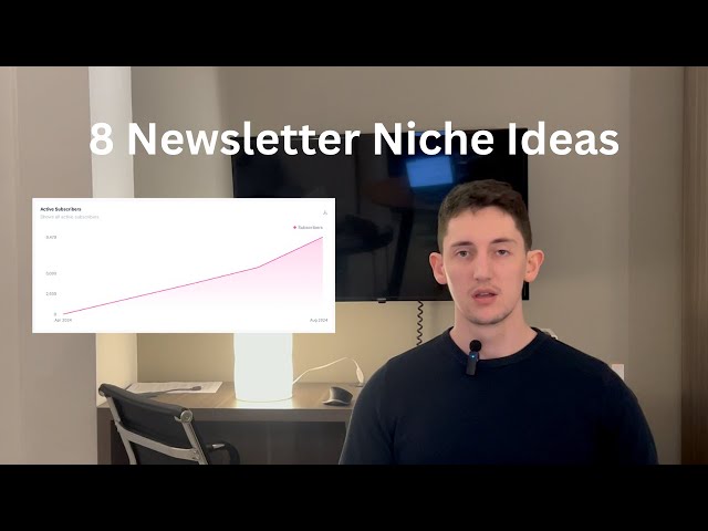 8 High Value Newsletter Niche Ideas