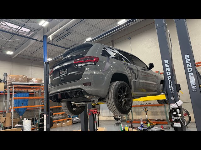 TRACKHAWK GETS GT HAUS EXHAUST + POV DRIVE