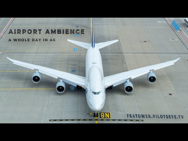 18 Hours of a BUSY AIRPORT - Trailer - Aviation Ambience for your good mood! A Chronicle.