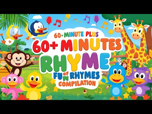 60+ minutes Nursery Rhymes Compilation