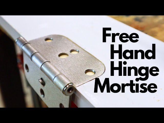 How To Get PERFECT Hinge Mortises Without A Jig