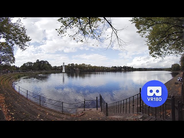 Roath Park Lake Wales October 2024 3D180VR